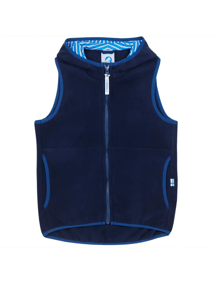 Флисовый жилет finkid Poppeli, темно-синий
Флисовый жилет finkid Poppeli, темно-синий