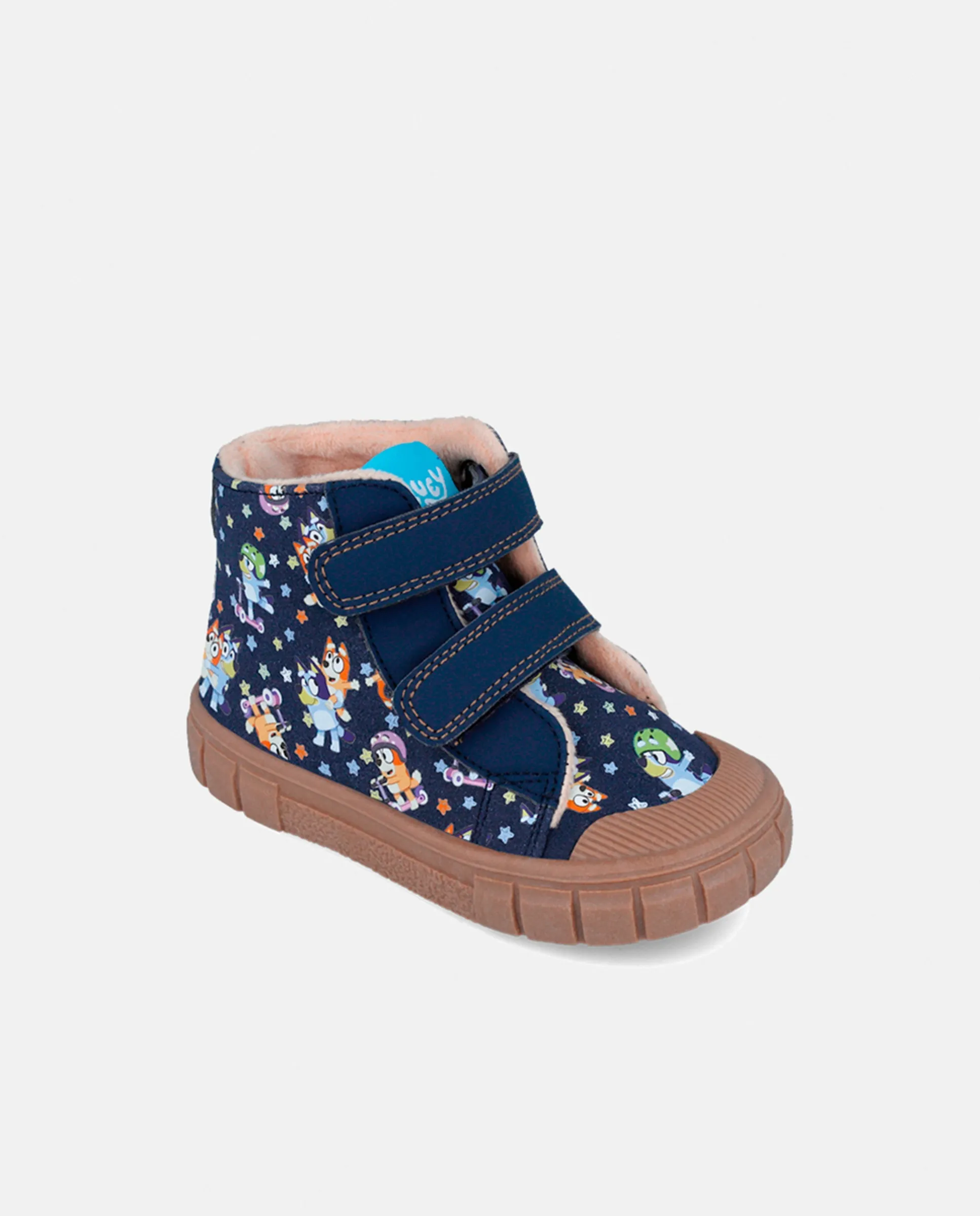 Детский ботинок Bluey с принтом на липучках Garvalín, темно-синий
Детский ботинок Bluey с принтом на липучках Garvalín, темно-синий