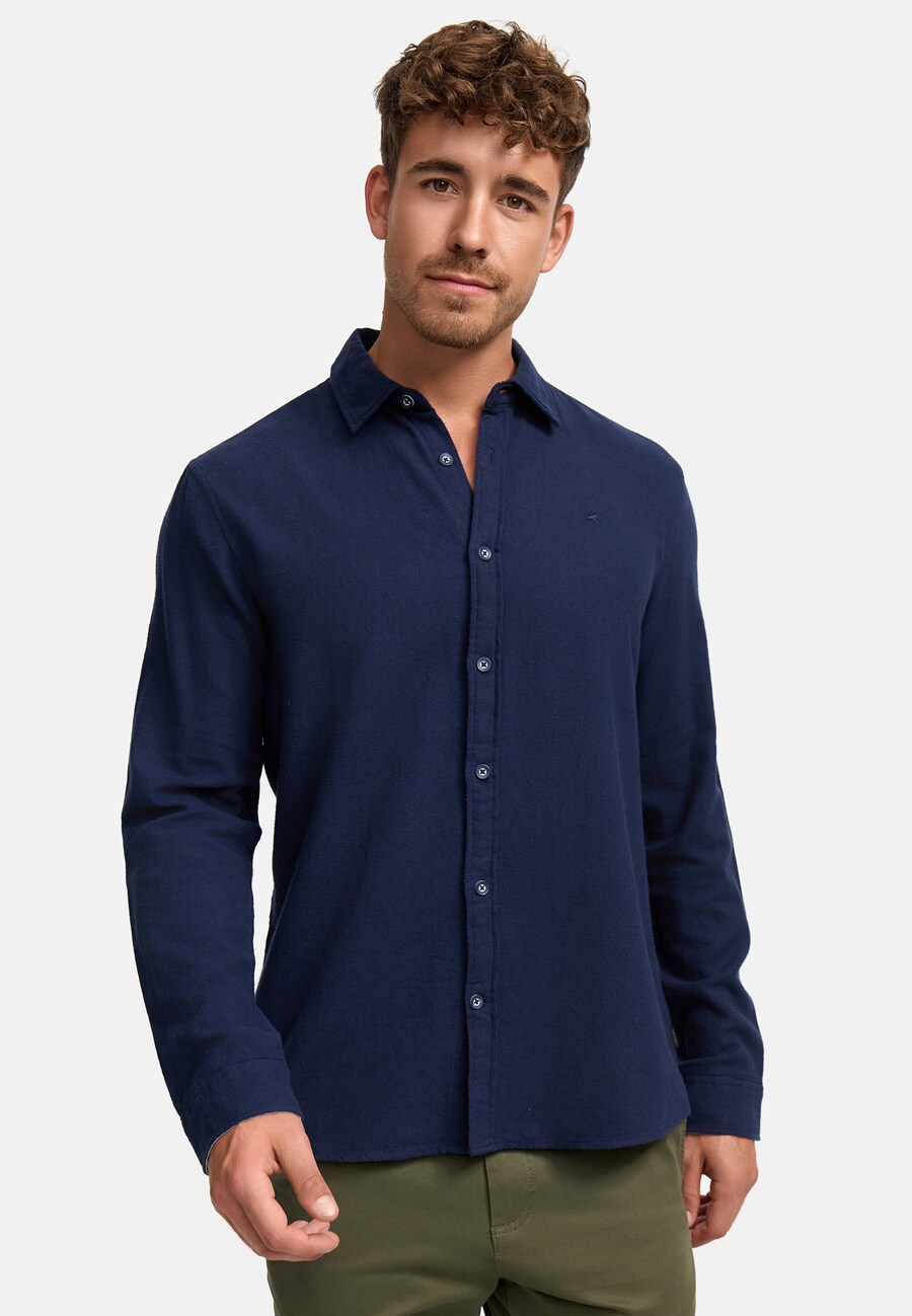 Рубашка на пуговицах классического кроя INDICODE JEANS, Navy
Рубашка на пуговицах классического кроя INDICODE JEANS, Navy