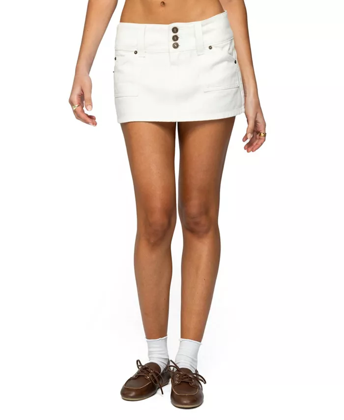 Женская джинсовая мини-юбка Mckinley Edikted, белый
Женская джинсовая мини-юбка Mckinley Edikted, белый