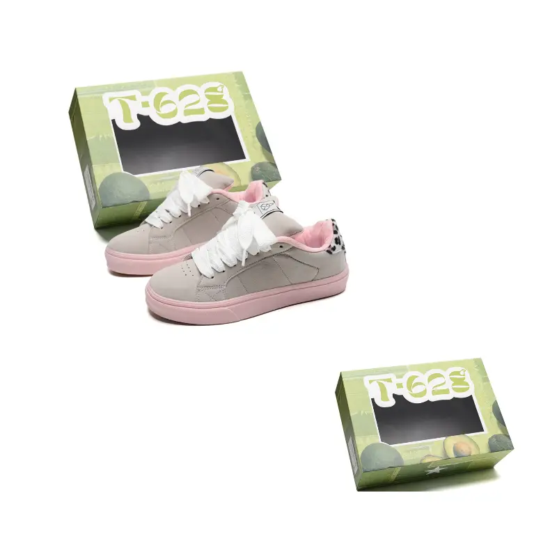 T628 Скользоустойчивые, износостойкие, легкие низкие скейтерские кроссовки унисекс - леопардовый принт серый, цвет Leopard Print Gray
T628 Скользоустойчивые, износостойкие, легкие низкие скейтерские кроссовки унисекс - леопардовый принт серый, цвет Leopard Print Gray