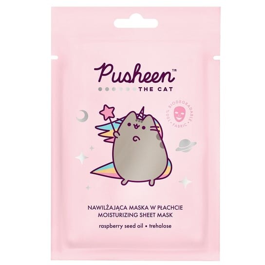 Увлажняющая тканевая маска, 17 г Pusheen
Увлажняющая тканевая маска, 17 г Pusheen