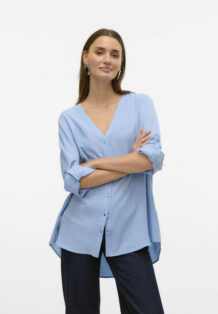 Блуза Vero Moda Curve VMMELANEY, Cashmere Blue/Light Blue
Блуза Vero Moda Curve VMMELANEY, Cashmere Blue/Light Blue