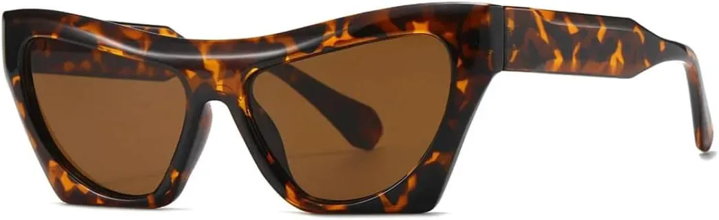 Винтажные солнцезащитные очки «кошачий глаз» для женщин в стиле панк, роскошные, сексуальные, популярные (леопардовый принт, чайный оттенок) TVTBBVV, Leopard Tea
Винтажные солнцезащитные очки «кошачий глаз» для женщин в стиле панк, роскошные, сексуальные, популярные (леопардовый принт, чайный оттенок) TVTBBVV, Leopard Tea