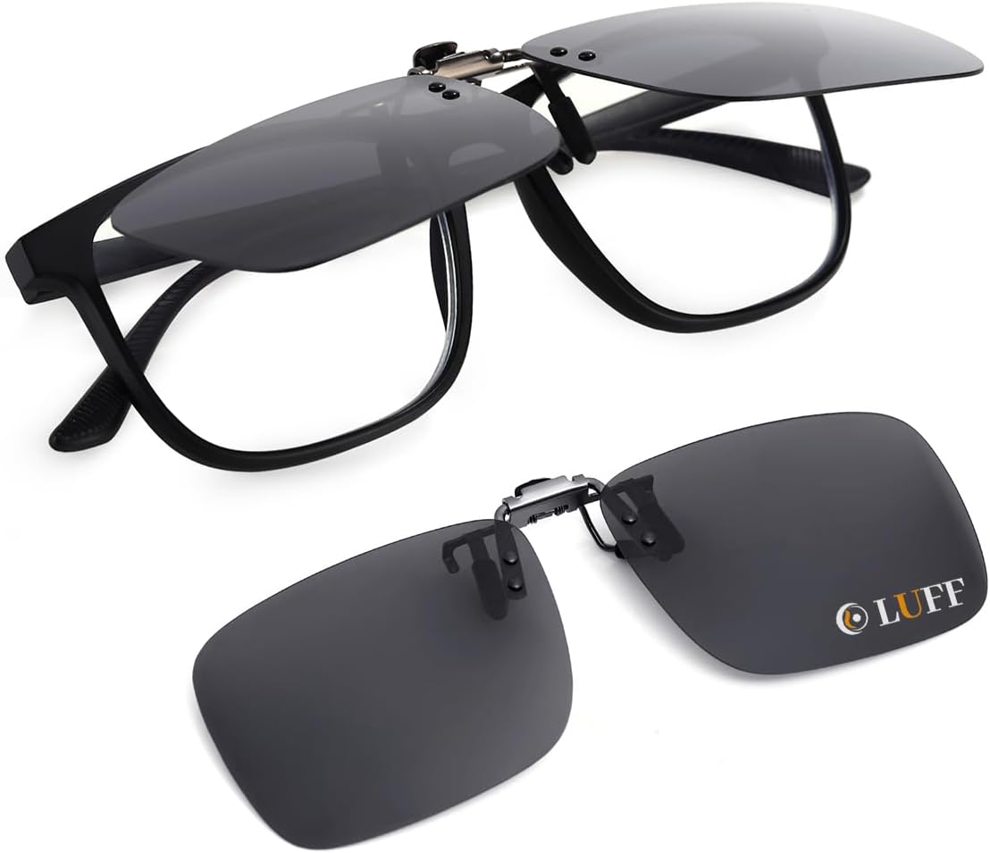 Поляризованные солнцезащитные очки LUFF с зажимом для женщин и мужчин, зажим для солнцезащитных очков на автомобильный козырек, защита от УФ-излучения UV400 для активного отдыха, вождения и рыбалки, Black-upgrade Flip
Поляризованные солнцезащитные очки LUFF с зажимом для женщин и мужчин, зажим для солнцезащитных очков на автомобильный козырек, защита от УФ-излучения UV400 для активного отдыха, вождения и рыбалки, Black-upgrade Flip