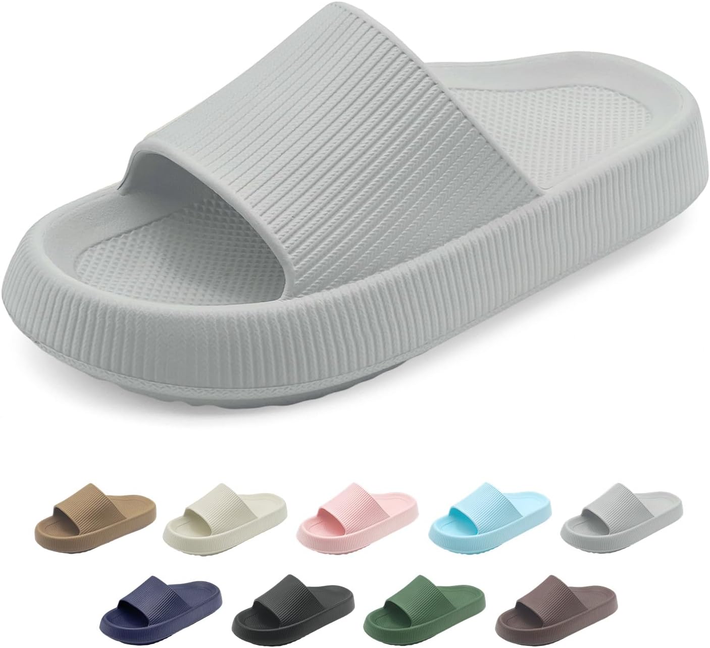 Ортопедические сандалии rosyclo для женщин и мужчин, с поддержкой свода стопы, мягкие шлепанцы для восстановления, ортопедические, снимающие боль, удобные, легкие, с толстой подошвой, на плоской подошве, для лечения подошвенного фасциита, серый
Ортопедические сандалии rosyclo для женщин и мужчин, с поддержкой свода стопы, мягкие шлепанцы для восстановления, ортопедические, снимающие боль, удобные, легкие, с толстой подошвой, на плоской подошве, для лечения подошвенного фасциита, серый