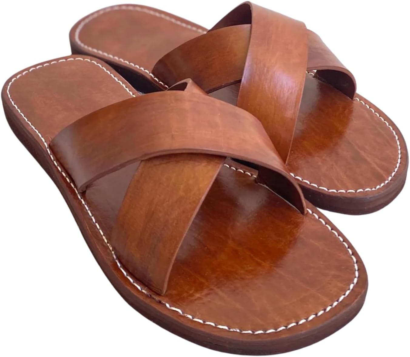 Марокканские кожаные сандалии-шлепанцы ручной работы, 100 натуральная кожа, Коричневый, черный и темно-коричневый, Комфорт на каждый день и вневременной стиль Handmade
Марокканские кожаные сандалии-шлепанцы ручной работы, 100 натуральная кожа, Коричневый, черный и темно-коричневый, Комфорт на каждый день и вневременной стиль Handmade