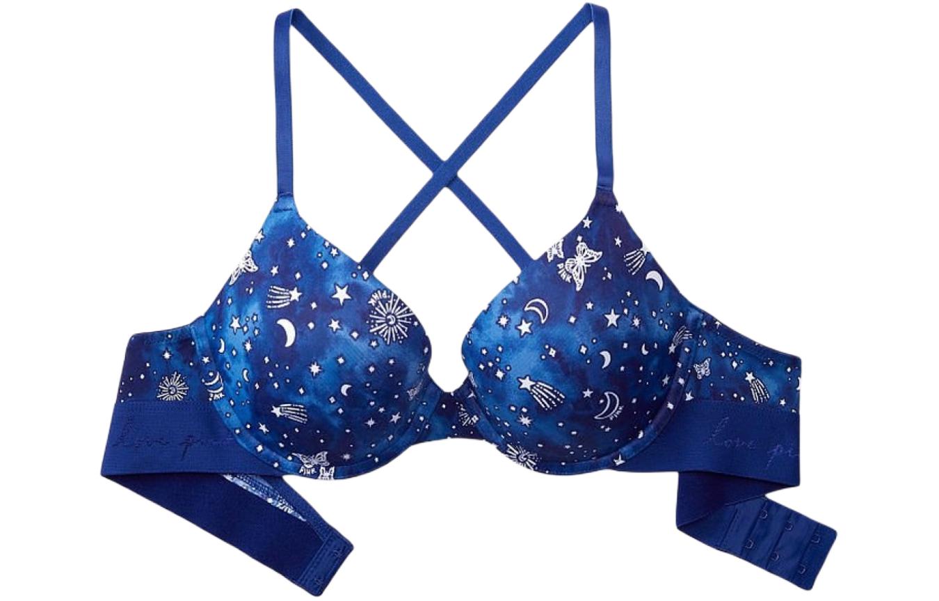 Victoria's Secret Бюстгальтер PUSH UP WEAR EVERYWHERE PINK 5508 Gathering Style Collection синий
Victoria's Secret Бюстгальтер PUSH UP WEAR EVERYWHERE PINK 5508 Gathering Style Collection синий