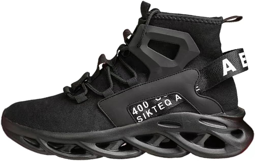 Мужские спортивные кроссовки с нескользящей подошвой, толстой подошвой, дышащей сеткой, для тренировок, ходьбы и бега, на шнуровке Lexamen, черный
Мужские спортивные кроссовки с нескользящей подошвой, толстой подошвой, дышащей сеткой, для тренировок, ходьбы и бега, на шнуровке Lexamen, черный