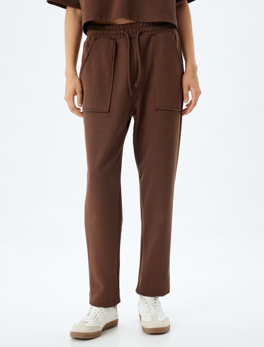 Обычные брюки Koton, коричневый
Обычные брюки Koton, коричневый