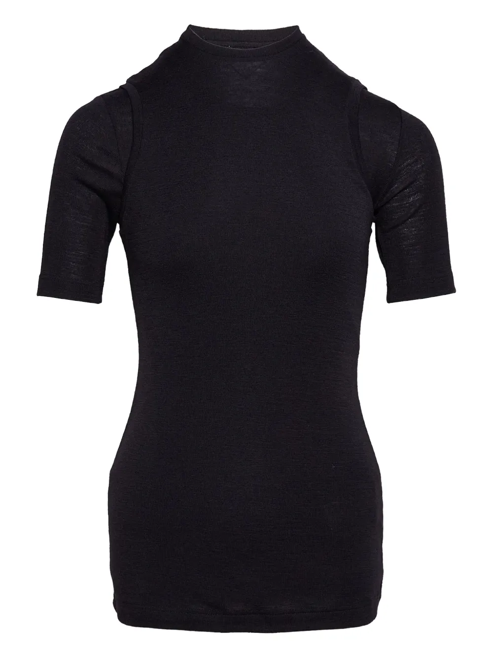 Топ с короткими рукавами JIL SANDER, черный
Топ с короткими рукавами JIL SANDER, черный