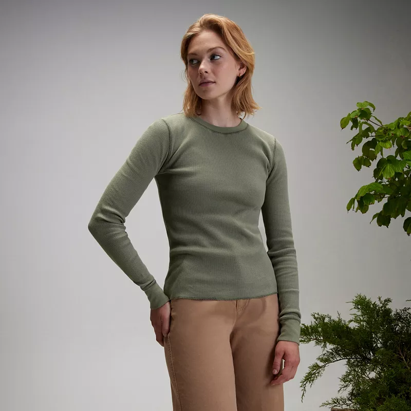 Женская рубашка вафельного цвета с длинным рукавом Alpine Design Peak, цвет Olive Haze
Женская рубашка вафельного цвета с длинным рукавом Alpine Design Peak, цвет Olive Haze