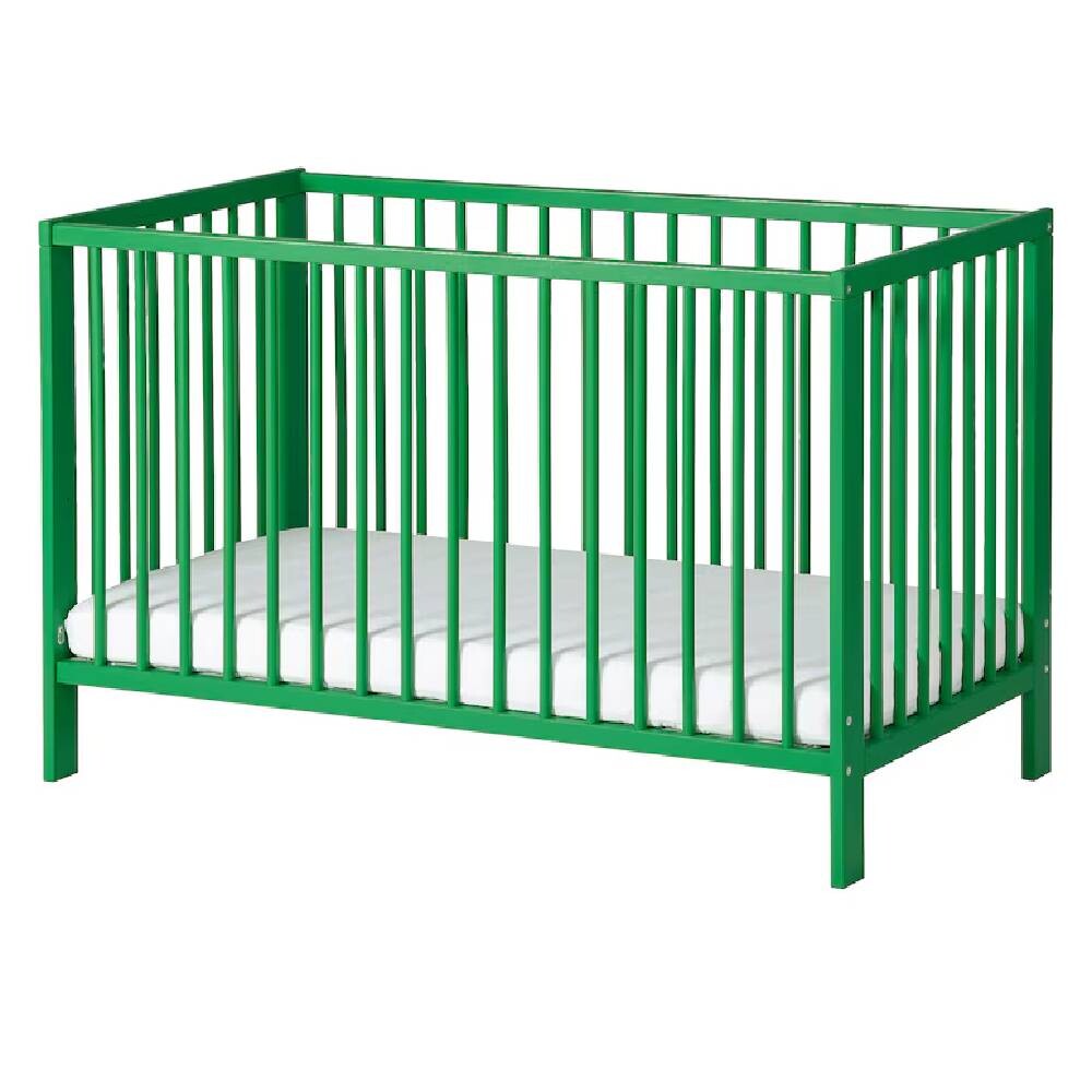 Детская кровать Ikea Gulliver 60X120 см, зеленый
Детская кровать Ikea Gulliver 60X120 см, зеленый