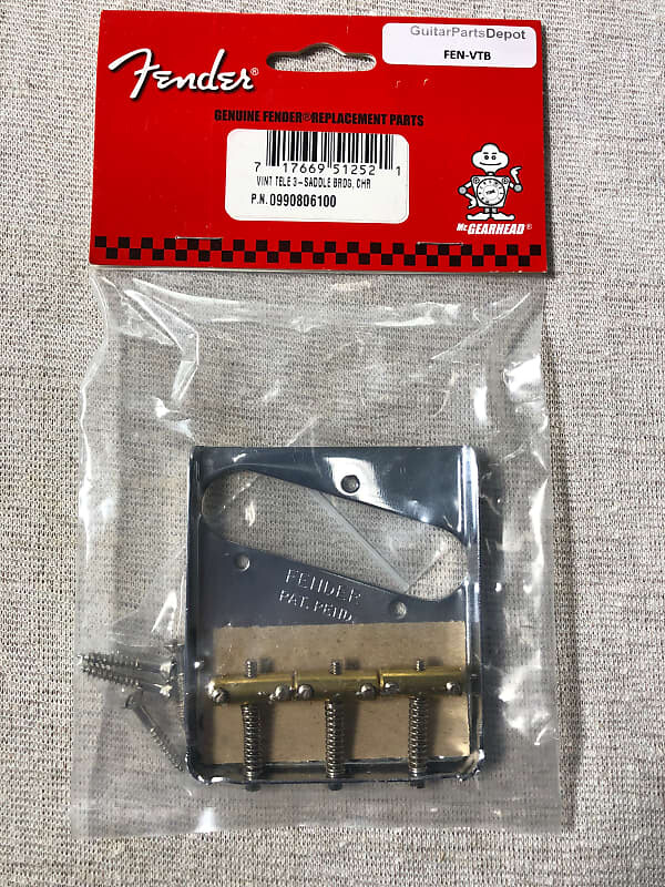 Бридж Fender 3-Saddle American Vintage Telecaster в сборе, хром 0990806100
Бридж Fender 3-Saddle American Vintage Telecaster в сборе, хром 0990806100
