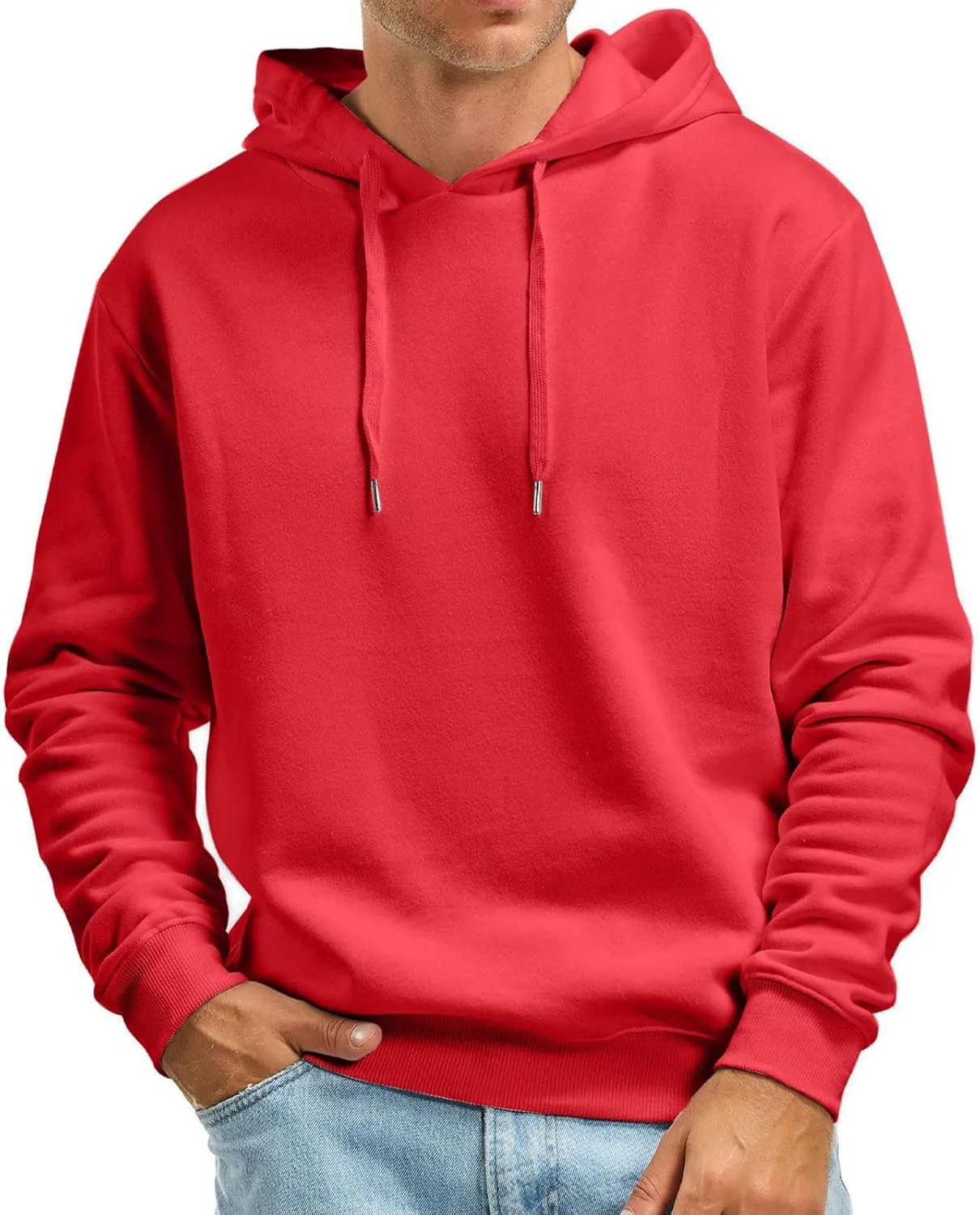 Толстовка мужская Casual Solid Color Fleece Lightweight Pullover с карманами
Толстовка мужская Casual Solid Color Fleece Lightweight Pullover с карманами