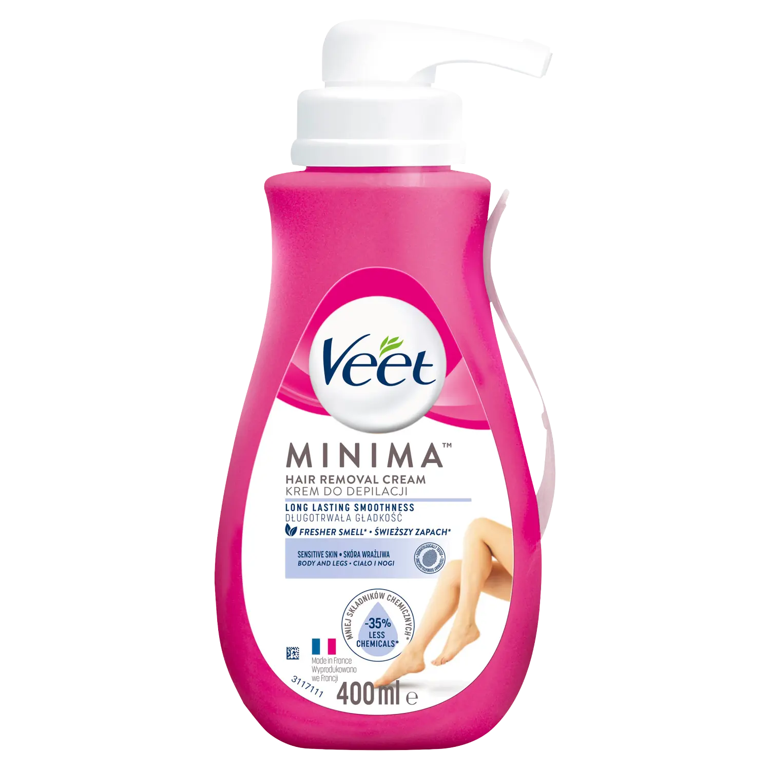 Veet Silky Fresh крем-депилятор для чувствительной кожи, 400 мл 
Veet Silky Fresh крем-депилятор для чувствительной кожи, 400 мл