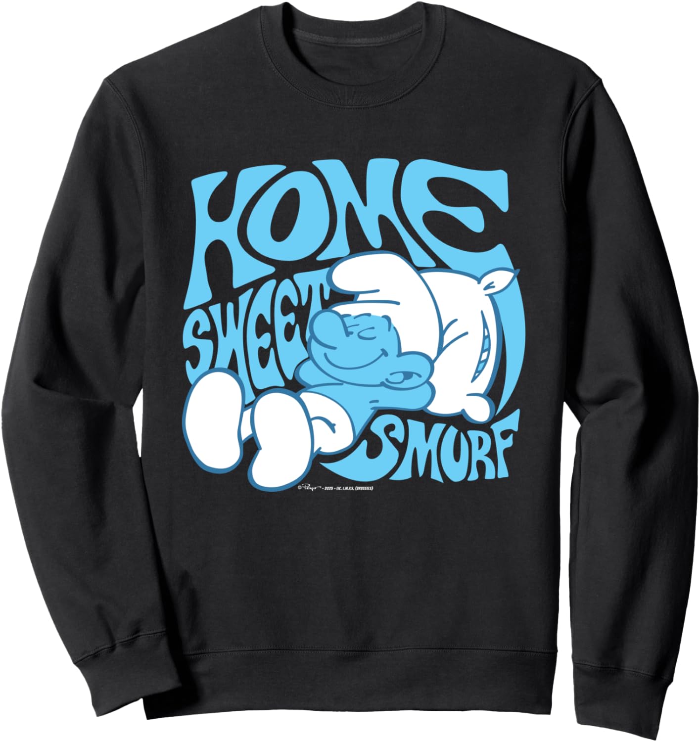 Толстовка с изображением Смурфиков из фильма «Смурфики: Дом, милый Смурфик» The Smurfs, черный
Толстовка с изображением Смурфиков из фильма «Смурфики: Дом, милый Смурфик» The Smurfs, черный