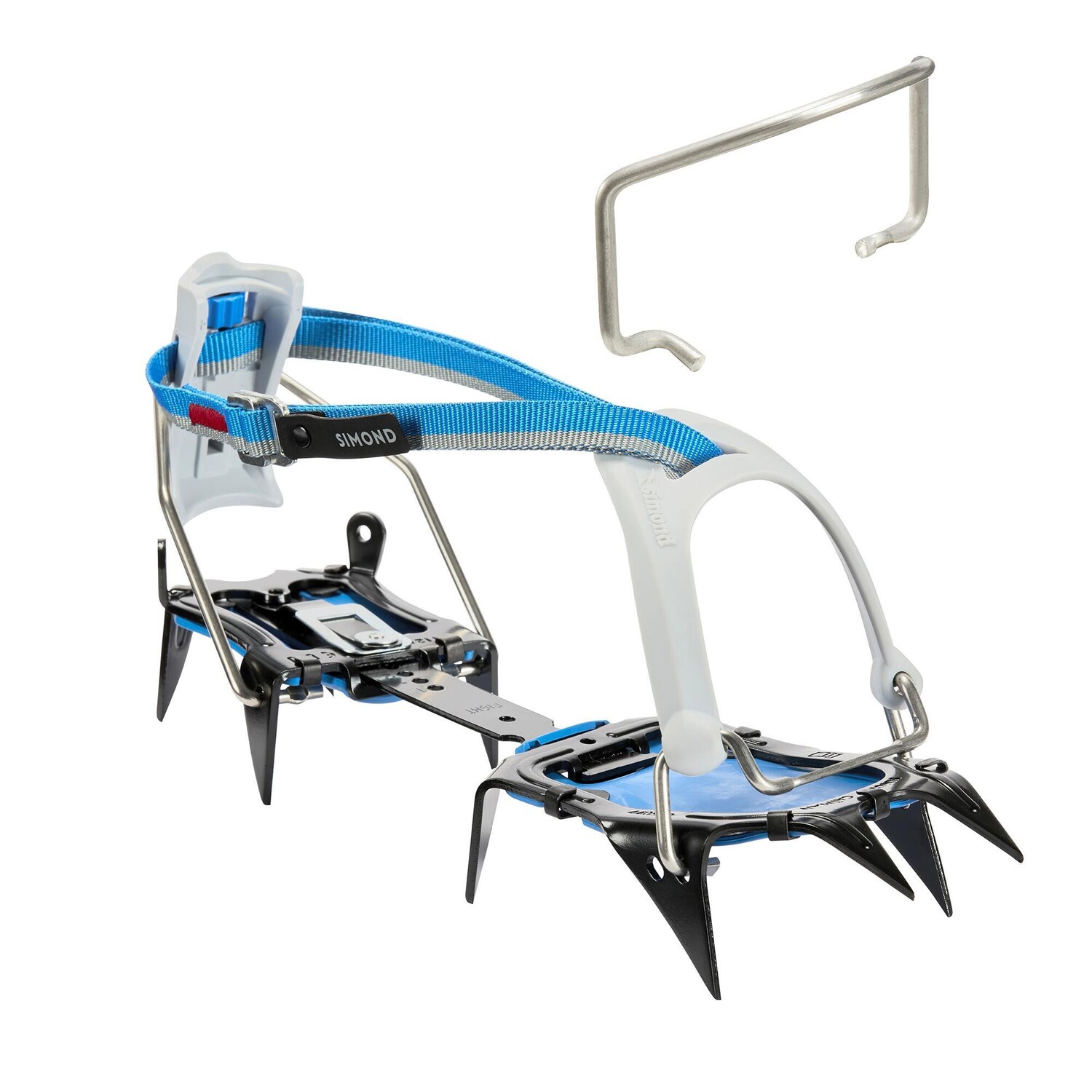 Кошки Simond десятиточечные кайман полуавтомат / автомат, серый / голубой
Кошки Simond десятиточечные кайман полуавтомат / автомат, серый / голубой