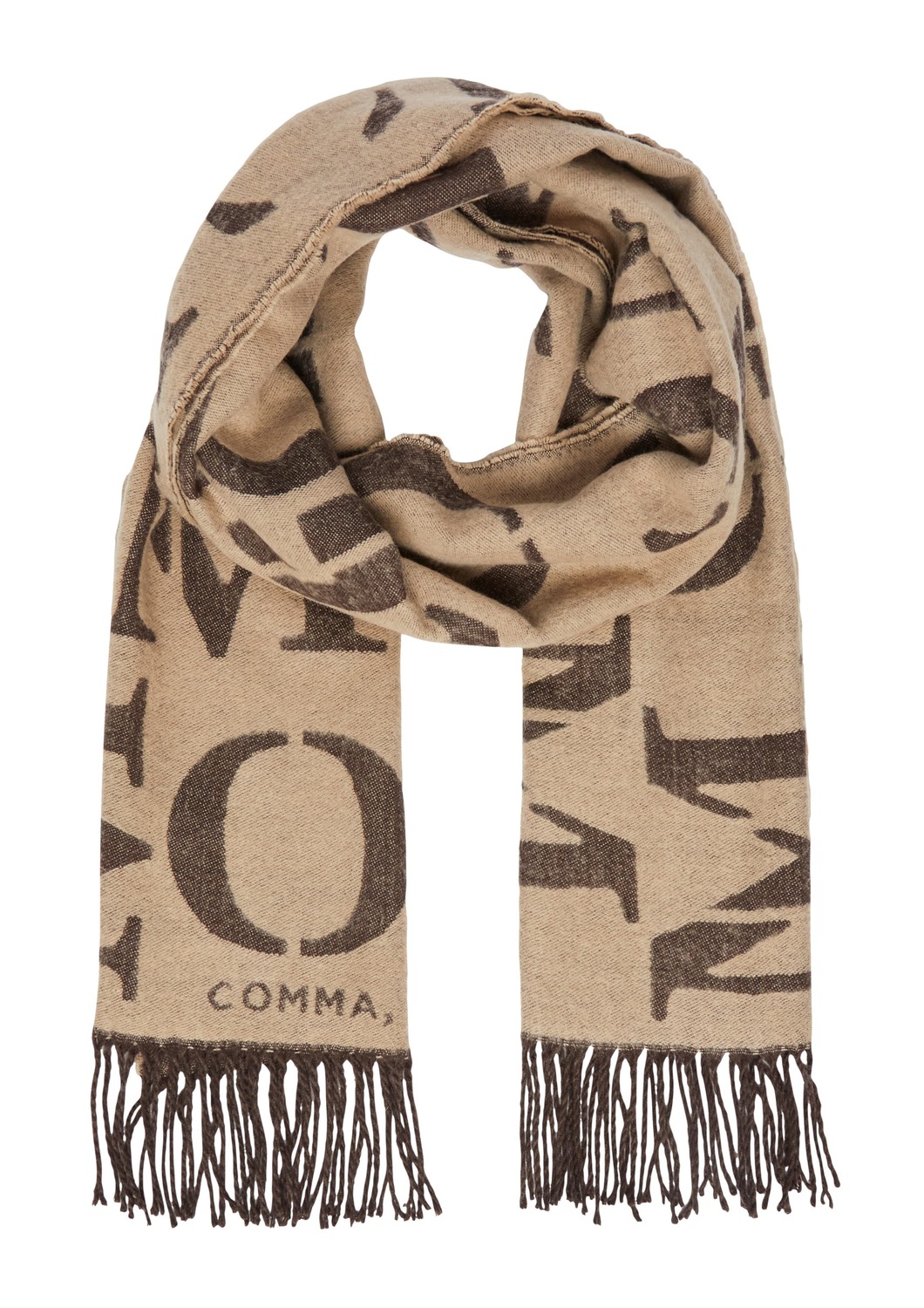 COMMA Шарф в цвете капучино, светло-коричневый
COMMA Шарф в цвете капучино, светло-коричневый