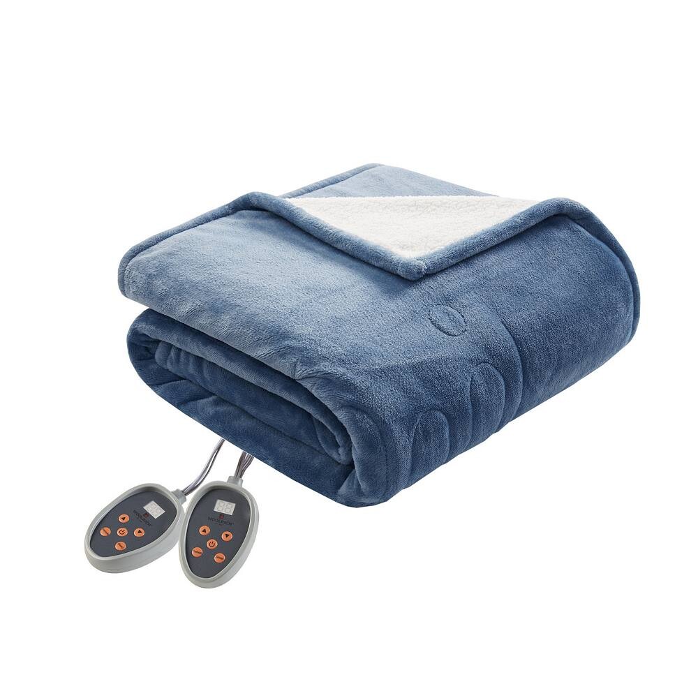 Большое электрическое одеяло с подогревом от Woolrich Plush to Berber, цвет Sapphire Blue
Большое электрическое одеяло с подогревом от Woolrich Plush to Berber, цвет Sapphire Blue