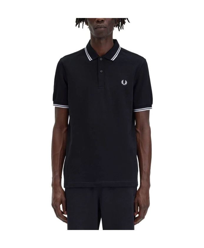 Рубашка Поло Iconic с двумя кончиками Fred Perry, черный
Рубашка Поло Iconic с двумя кончиками Fred Perry, черный