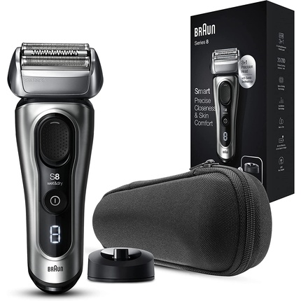 Бритва серии 8 8417s для влажного и сухого бритья Braun
Бритва серии 8 8417s для влажного и сухого бритья Braun