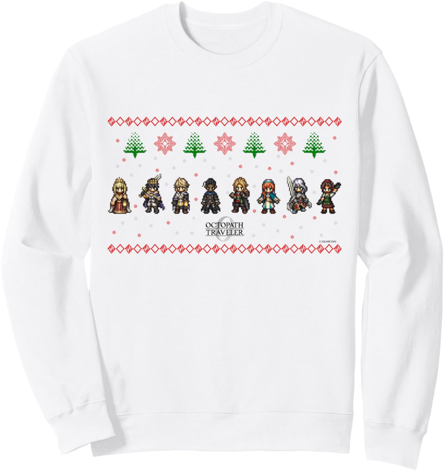 Толстовка Octopus Traveler 0 Holiday Fair Isle Limited Edition Square Enix, белый
Толстовка Octopus Traveler 0 Holiday Fair Isle Limited Edition Square Enix, белый