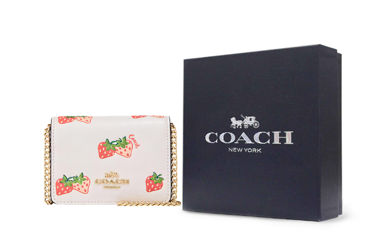 COACH Кожаный кошелек, клатч, сумка через плечо, мини-сумка кроссбоди женская белая
COACH Кожаный кошелек, клатч, сумка через плечо, мини-сумка кроссбоди женская белая