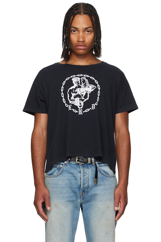 Футболка с цепочкой Enfants Riches Déprimés, фиолетовый
Футболка с цепочкой Enfants Riches Déprimés, фиолетовый