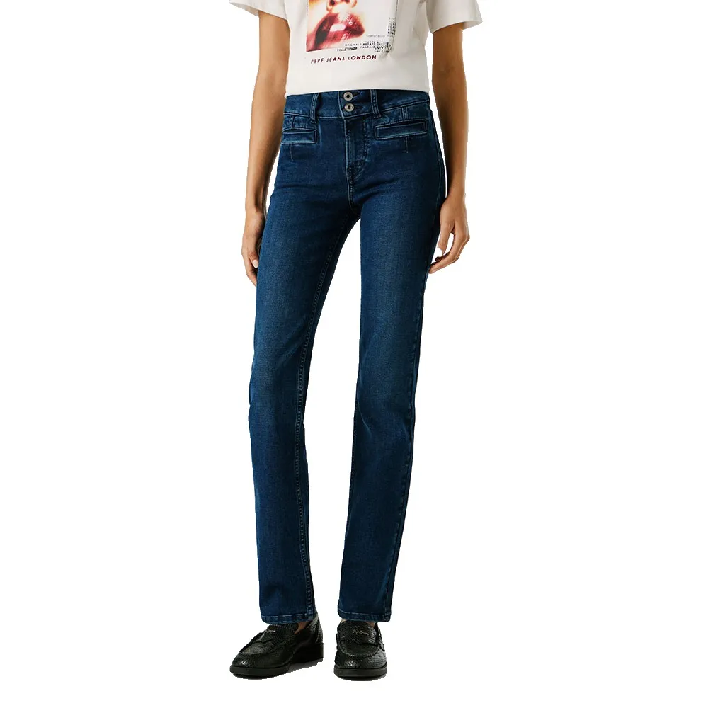 Джинсы Pepe Jeans Contour Beryl Straight Fit jeans, синий
Джинсы Pepe Jeans Contour Beryl Straight Fit jeans, синий
