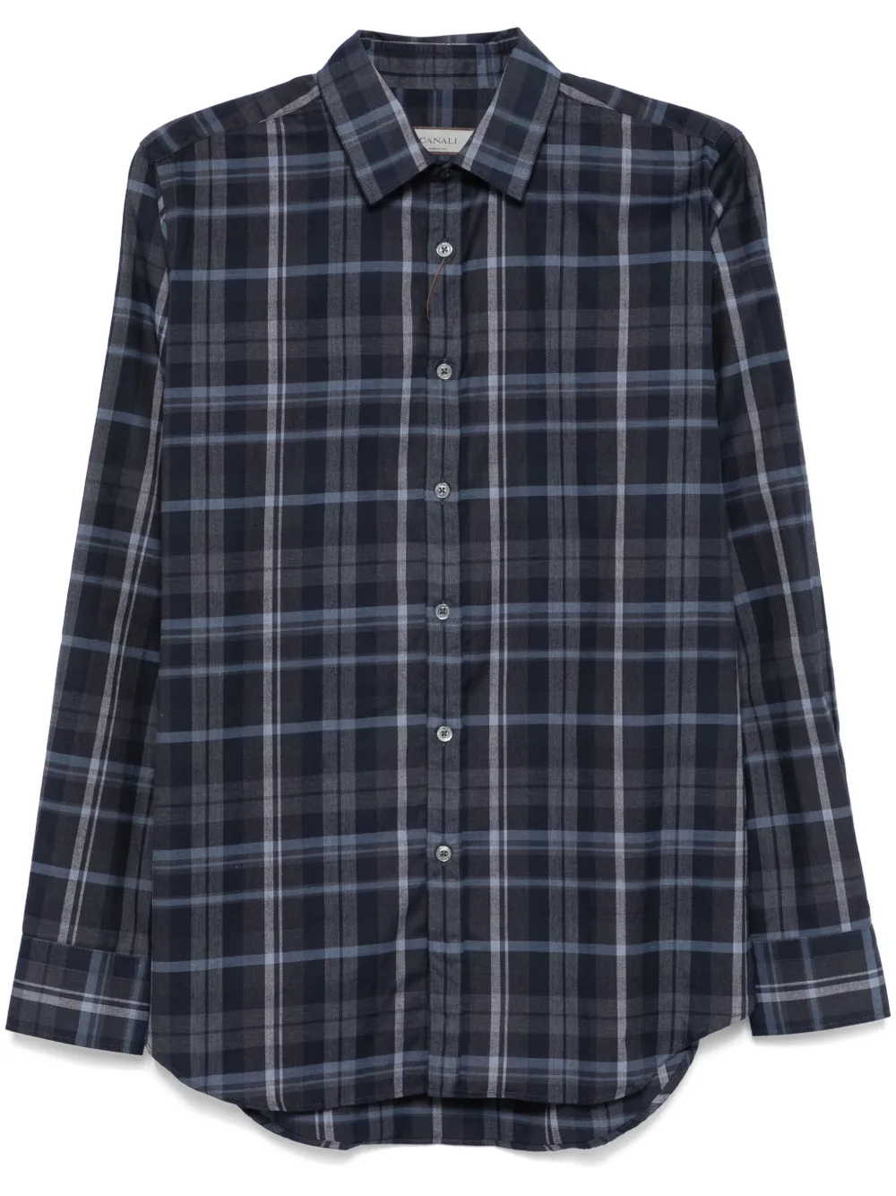 Клетчатая рубашка Canali, синий
Клетчатая рубашка Canali, синий