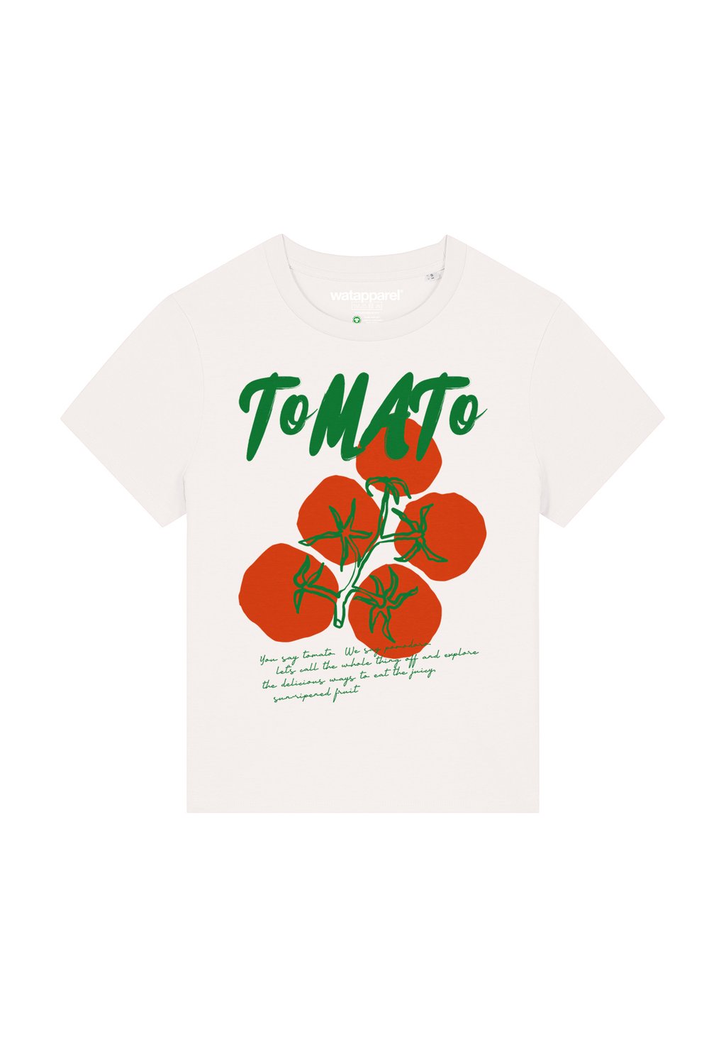 Футболка с принтом TOMATO watapparel, белый
Футболка с принтом TOMATO watapparel, белый