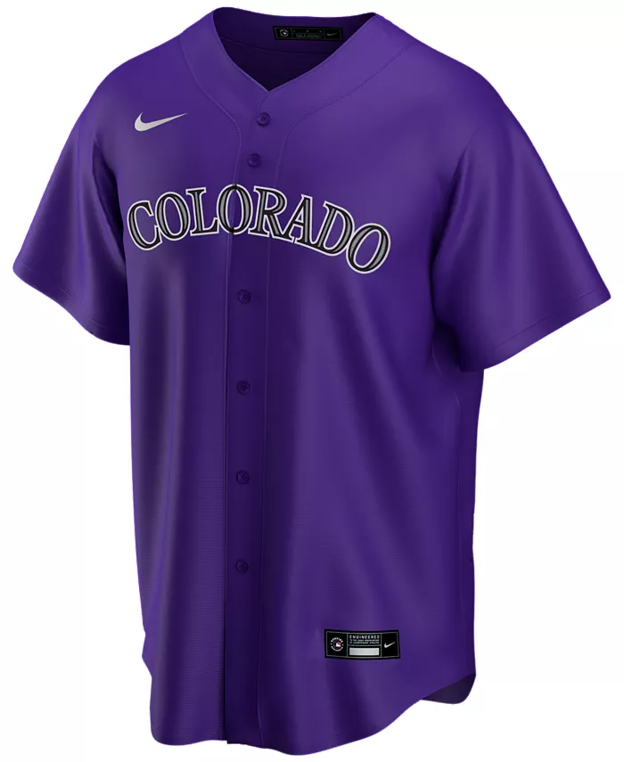 Мужская официальная реплика футболки Colorado Rockies без принта Nike
Мужская официальная реплика футболки Colorado Rockies без принта Nike