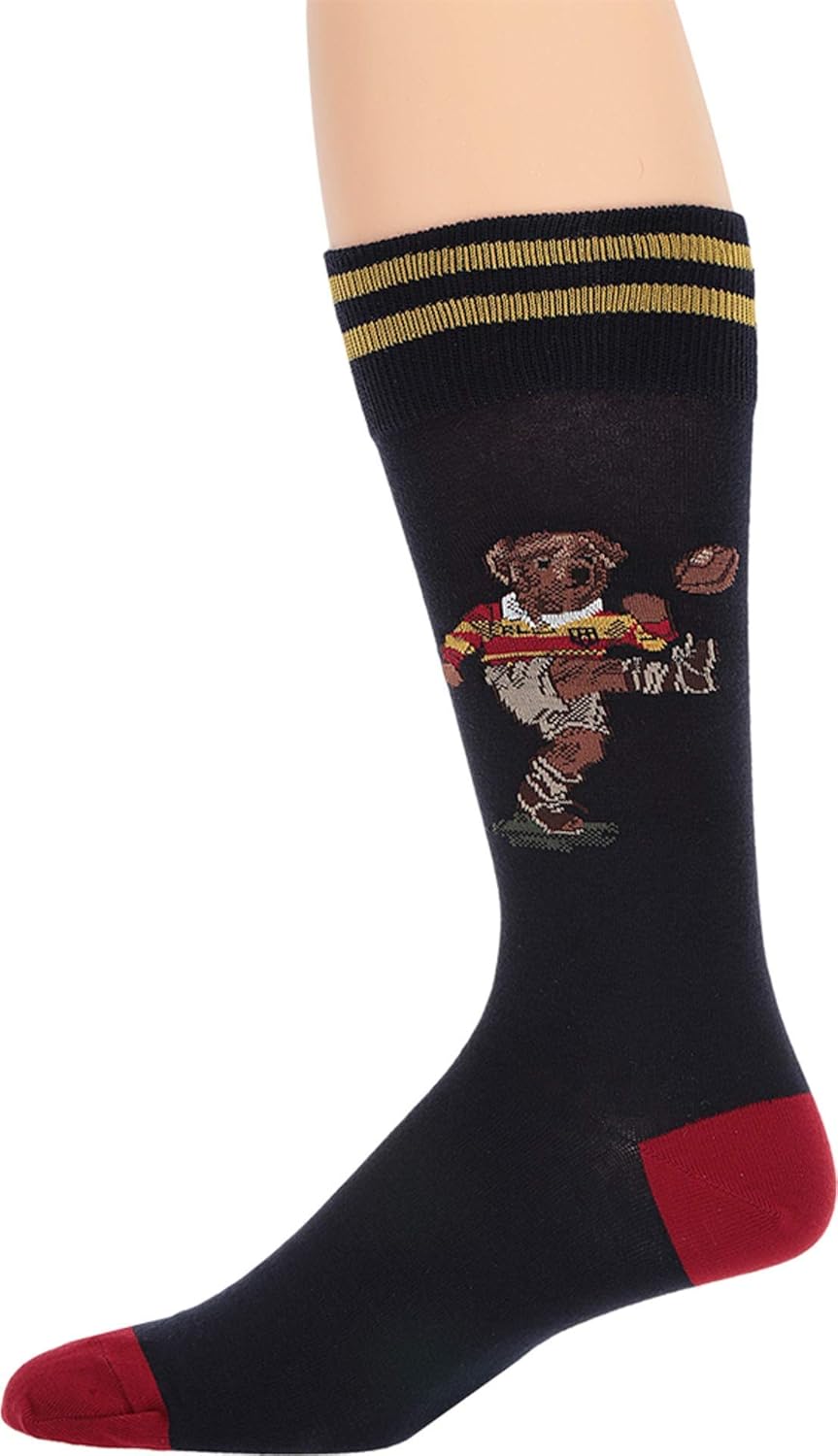 Носки POLO RALPH LAUREN mens Modern, Navy (Rugby Kicker Bear)
Носки POLO RALPH LAUREN mens Modern, Navy (Rugby Kicker Bear)