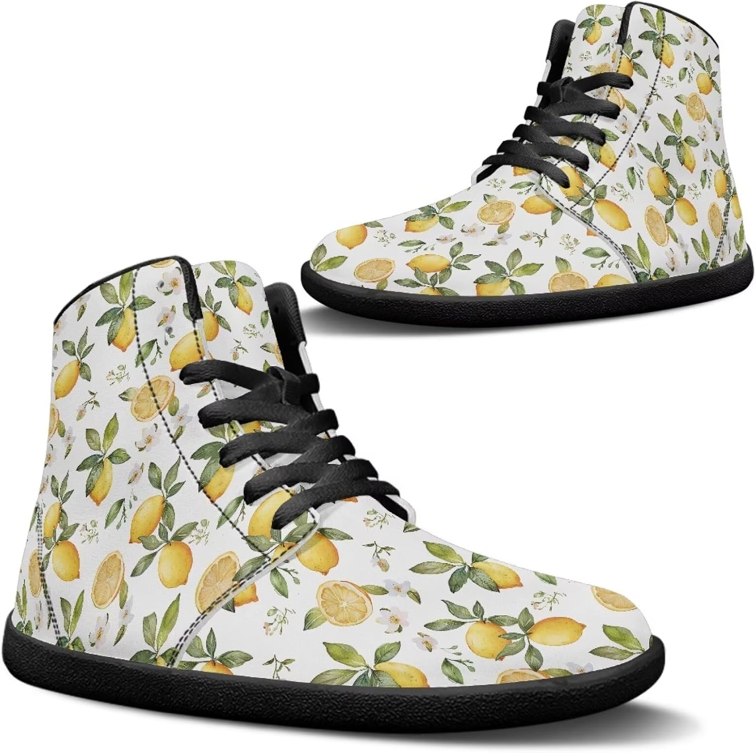 Женские и мужские высокие кроссовки без подошвы, с шнуровкой, из ПУ-кожи, водонепроницаемые, противоскользящие и повседневные Goronwyfloyd, Classic Lemon and Leaf
Женские и мужские высокие кроссовки без подошвы, с шнуровкой, из ПУ-кожи, водонепроницаемые, противоскользящие и повседневные Goronwyfloyd, Classic Lemon and Leaf