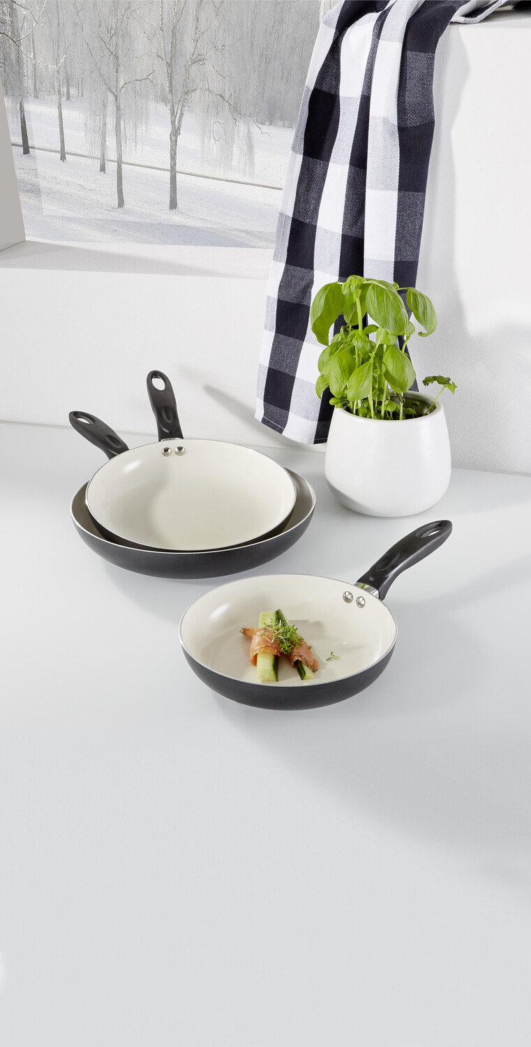 Набор сковород алюминий 3 шт Homeware Profession., антрацитовый/кремовый, Серый, Набор сковород алюминий 3 шт Homeware Profession., антрацитовый/кремовый
Набор сковород алюминий 3 шт Homeware Profession., антрацитовый/кремовый, Серый, Набор сковород алюминий 3 шт Homeware Profession., антрацитовый/кремовый