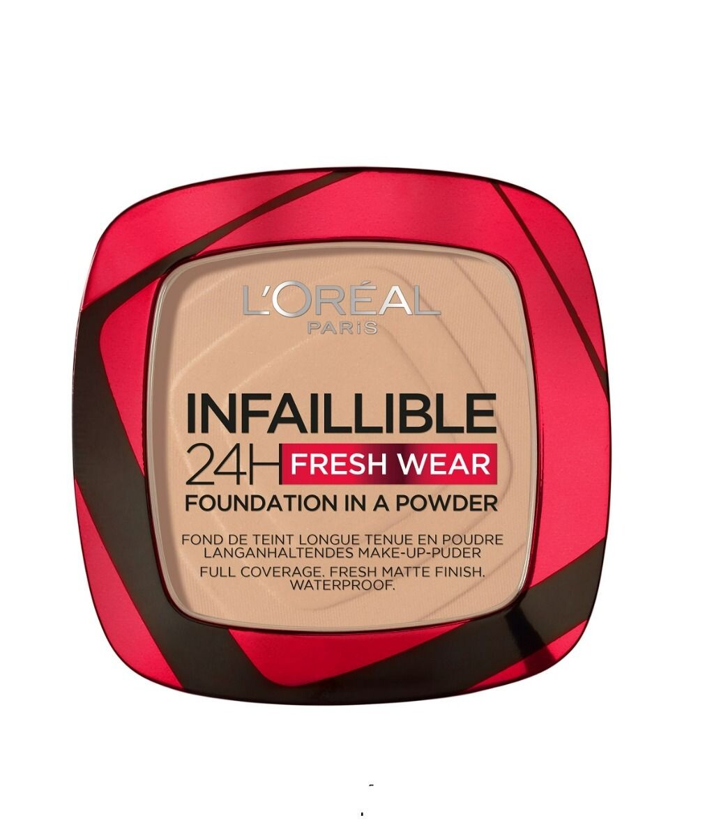 L’Oréal Infaillible 24h Fresh Wear порошковая основа, 130 True Beige/Neutral Undertone
L’Oréal Infaillible 24h Fresh Wear порошковая основа, 130 True Beige/Neutral Undertone