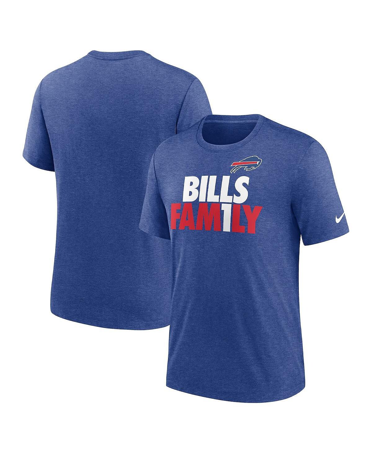 Мужская футболка royal buffalo bills local tri-blend с меланжевым покрытием Nike, мульти
Мужская футболка royal buffalo bills local tri-blend с меланжевым покрытием Nike, мульти