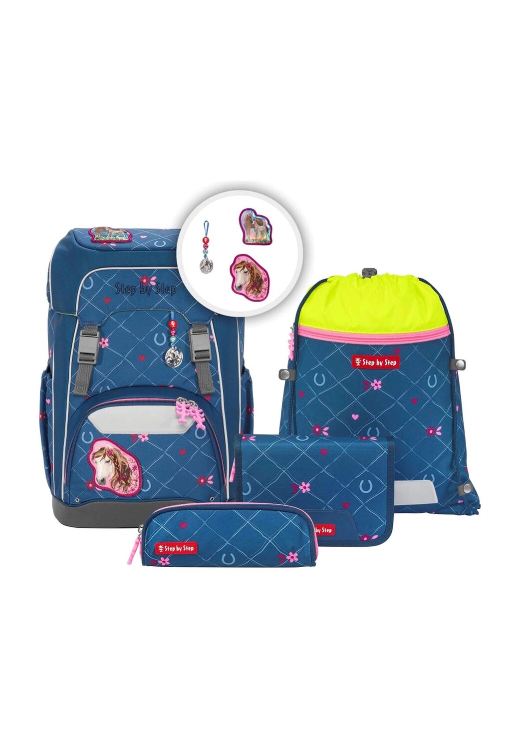 Школьный рюкзак, около 23 литров Step by Step, цвет Blau Horse Lima
Школьный рюкзак, около 23 литров Step by Step, цвет Blau Horse Lima