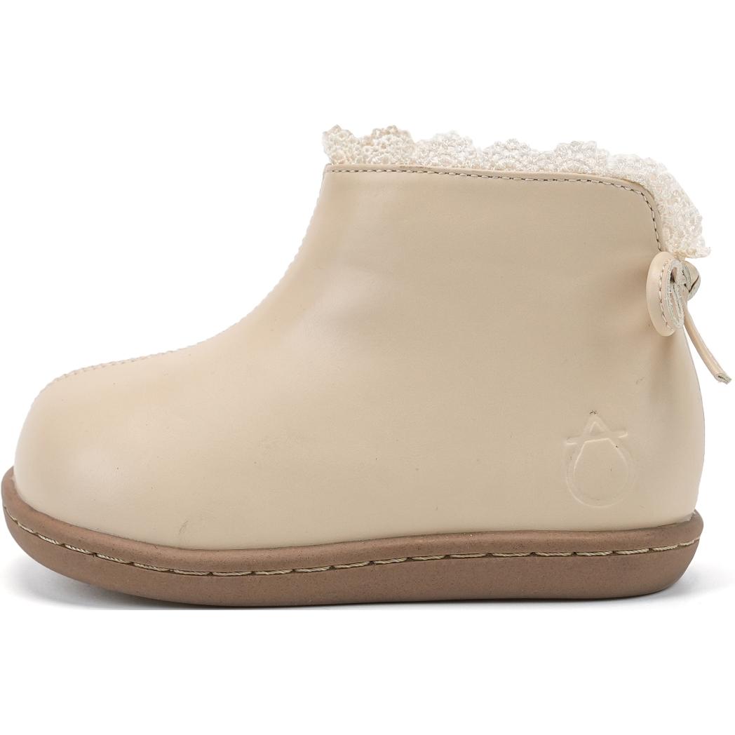 Детские кожаные ботинки дошкольные QINUOSHU, бежевый
Детские кожаные ботинки дошкольные QINUOSHU, бежевый