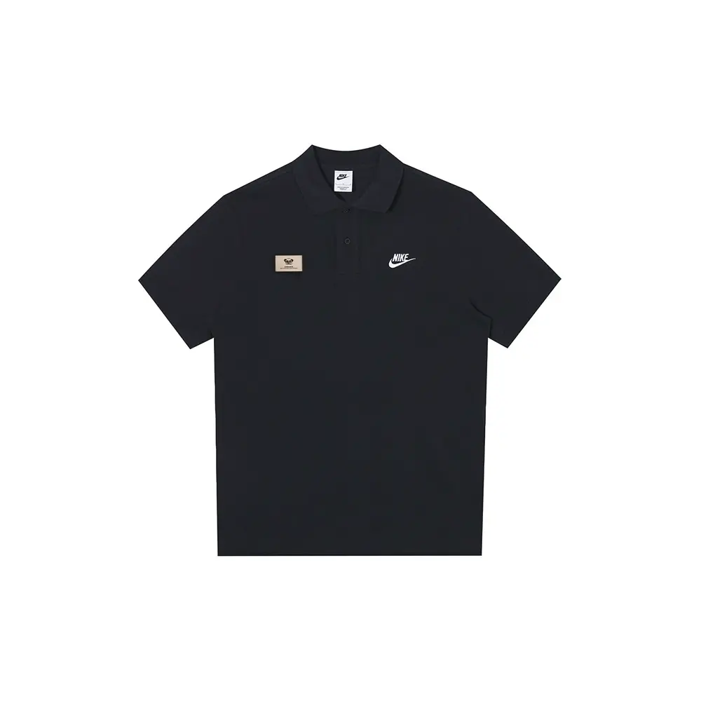 Рубашка поло унисекс черная Nike, черный
Рубашка поло унисекс черная Nike, черный