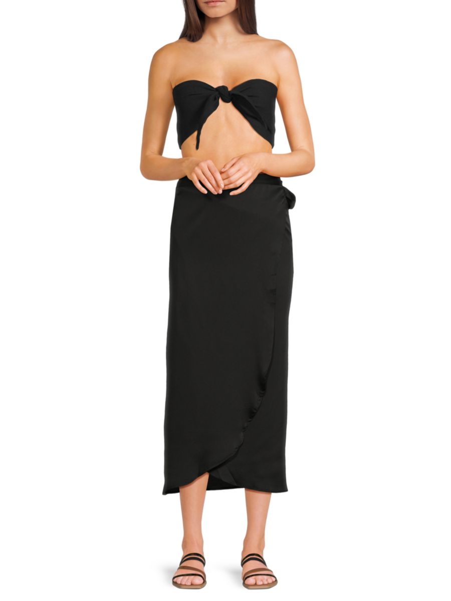 Укороченный топ-бандо Resort Beach Life by Gottex, черный
Укороченный топ-бандо Resort Beach Life by Gottex, черный