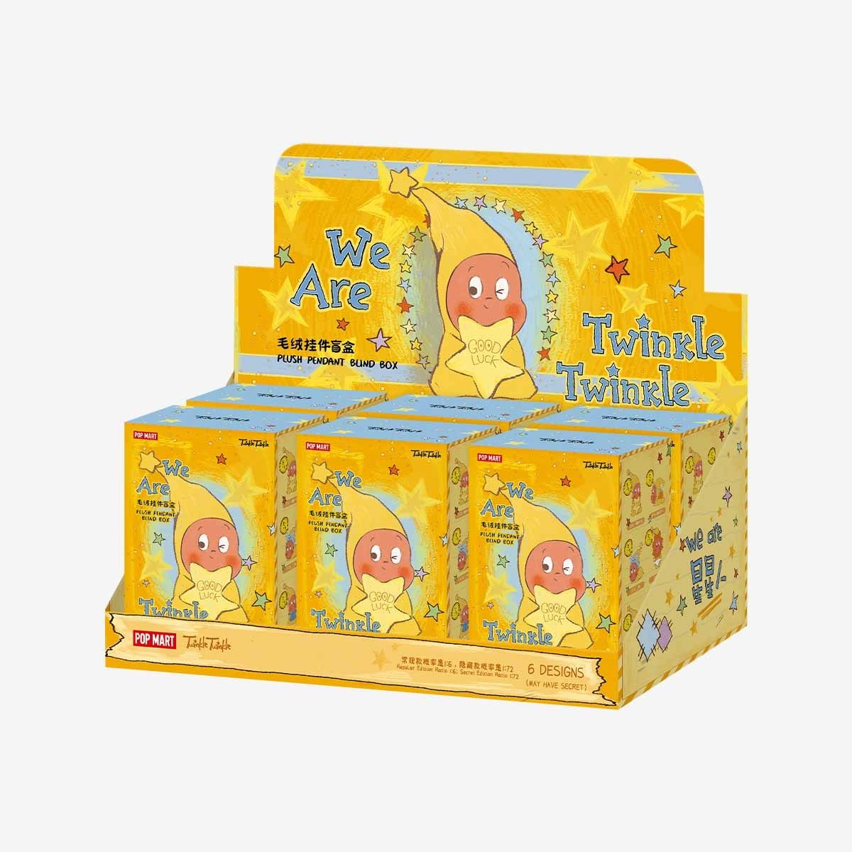 Бокс с плюшевыми брелоками Pop Mart We are Twinkle Twinkle Series, 6 предметов
Бокс с плюшевыми брелоками Pop Mart We are Twinkle Twinkle Series, 6 предметов