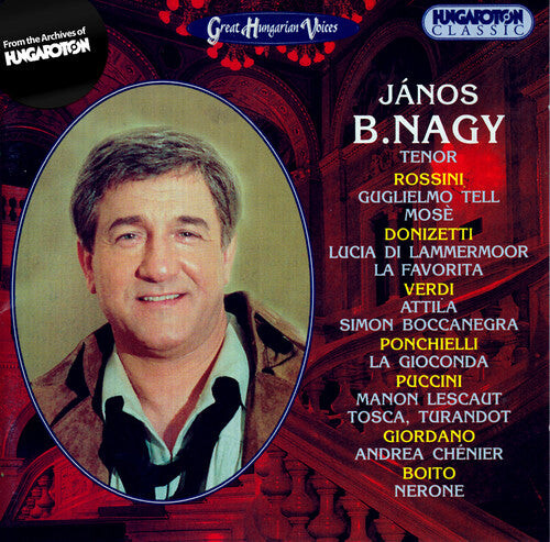 CD диск Nagy, Janos B.: Janos B. Nagy: Tenor
CD диск Nagy, Janos B.: Janos B. Nagy: Tenor