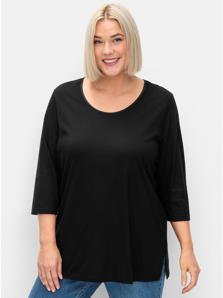 Футболка sheego, черный
Футболка sheego, черный