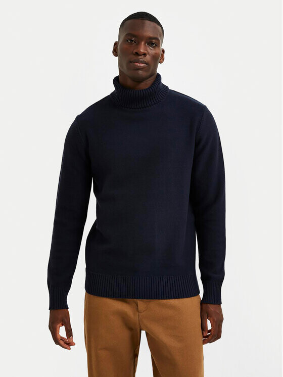 Свитер с высоким воротником обычного кроя Selected Homme, синий
Свитер с высоким воротником обычного кроя Selected Homme, синий