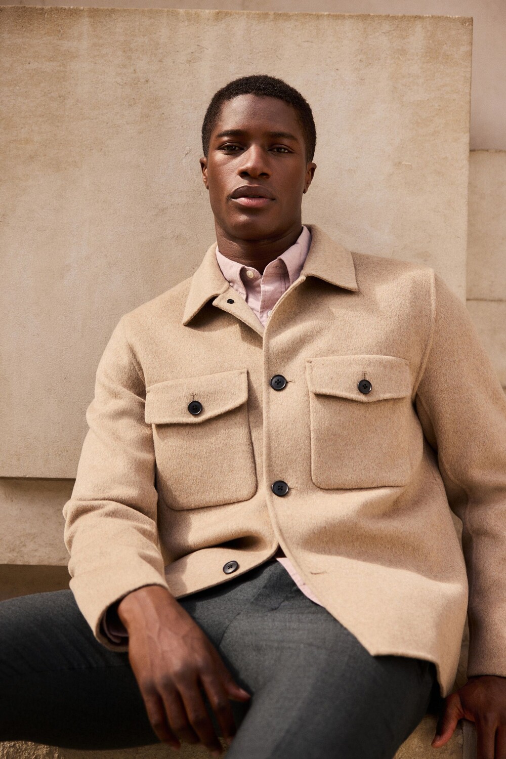 Мягкая на ощупь шуба премиум класса с добавлением шерсти Next, коричневый
Мягкая на ощупь шуба премиум класса с добавлением шерсти Next, коричневый