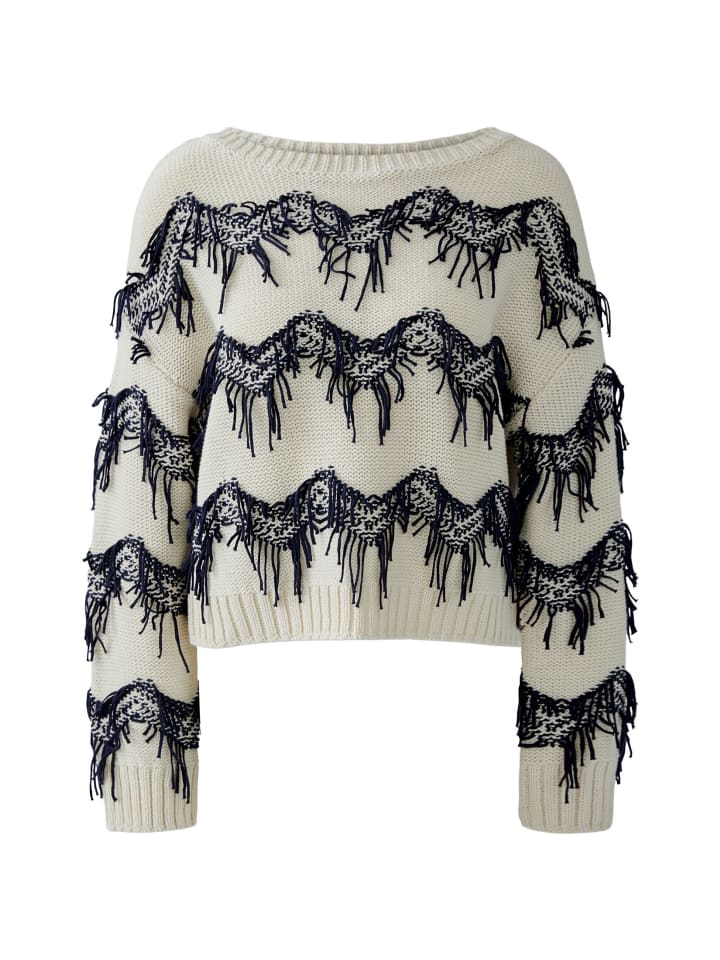 Свитер белого и синего цветов Oui
Свитер белого и синего цветов Oui