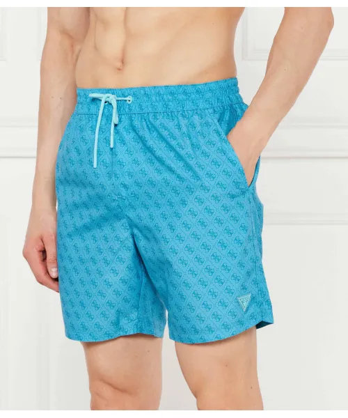 Пляжные шорты Regular fit Guess Underwear, синий
Пляжные шорты Regular fit Guess Underwear, синий