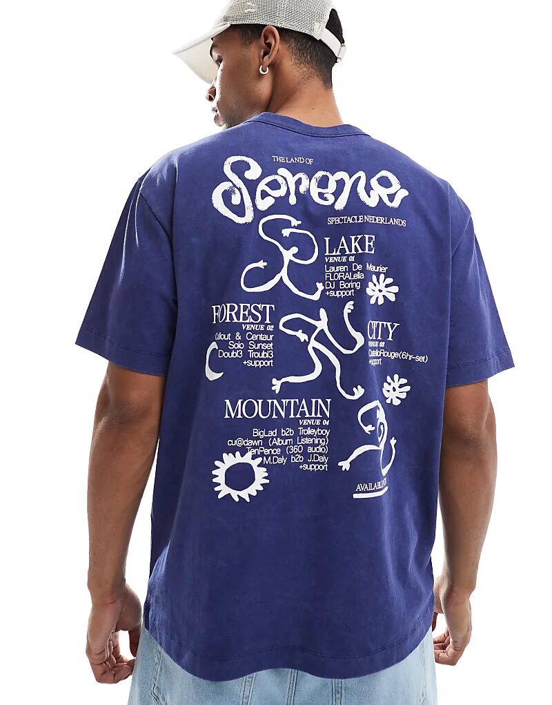 Футболка свободного кроя ASOS DESIGN с умиротворяющей графикой в выбеленном синем цвете
Футболка свободного кроя ASOS DESIGN с умиротворяющей графикой в выбеленном синем цвете